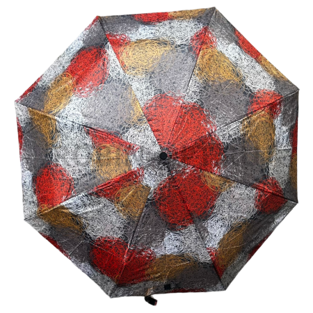 Зонт механический женский 3 сл., FIABA 301A,  прямая маленькая ручка , 20.8"(53см)Х8к, полиэстер, 96 см(диаметр),  г, 6 расцветка, фото детальное