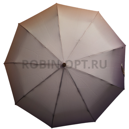 Зонт автомат женский 3 сл., ROBIN 3340, прямая ручка , 23"(58.5см)Х9к, эпонж 210т, (диаметр),  г, , переход яркий фото детальное