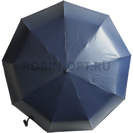 Зонт автомат женский 3 сл., UNIQUE 3008, прямая ручка , 23"(58.5см)Х9к, кожа и эпонж, (диаметр),  г, , цветы фото детальное