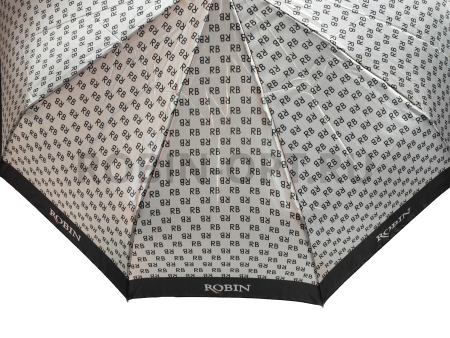 Зонт автомат женский 3 сл., ROBIN 3304, прямая ручка , 23"(58.5см)Х9к, сатин, 100 см(диаметр), 428 г, 6 рассцветка, буквы фото детальное