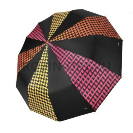 Зонт автомат женский 3 сл., Три слона L3121-C, прямая длинная ручка , 23"(58.5см)Х12к, полиэстер, (диаметр),  г, , секторы фото детальное