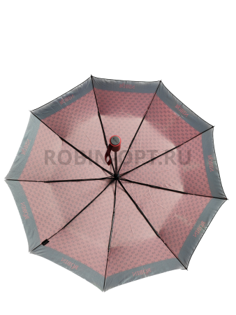 Зонт автомат женский 3 сл., ROBIN 3304, прямая ручка , 23"(58.5см)Х9к, сатин, 100 см(диаметр), 428 г, 6 рассцветка, буквы фото детальное