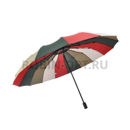 Зонт механический женский 3 сл., Три слона L3160 Колл. 1 (З.), прямая ручка , 21.6"(55см)Х16к, эпонж, (диаметр),  г, , необычная р фото детальное