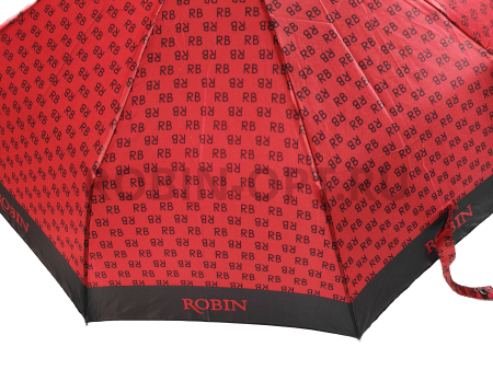 Зонт автомат женский 3 сл., ROBIN 3304, прямая ручка , 23"(58.5см)Х9к, сатин, 100 см(диаметр), 428 г, 6 рассцветка, буквы фото детальное