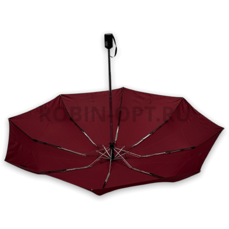 Зонт автомат женский 4 сл., DINIYA 2761, прямая ручка , 21.6"(55см)Х8к, сатин, (диаметр),  г, , однотонный фото детальное