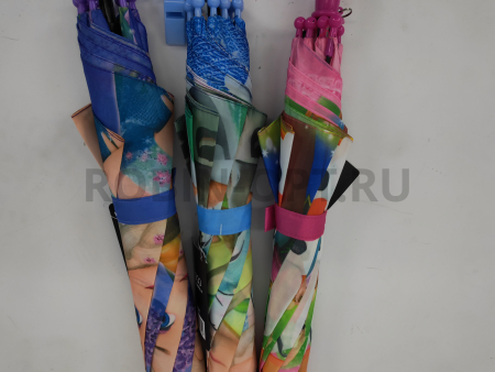 Зонт полуавтомат детский трость, PICCO 081, ручка крюк, 19"(48см)Х8к, полиэстер, (диаметр),  г, , холодное сердце фото детальное