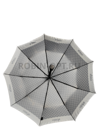 Зонт автомат женский 3 сл., ROBIN 3304, прямая ручка , 23"(58.5см)Х9к, сатин, 100 см(диаметр), 428 г, 6 рассцветка, буквы фото детальное