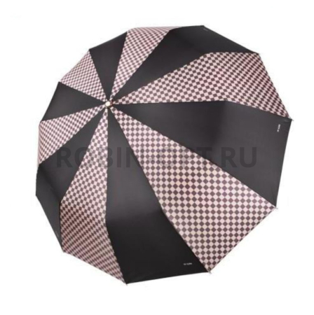 Зонт автомат женский 3 сл., Три слона L3121-D, прямая длинная ручка , 23"(58.5см)Х12к, полиэстер, (диаметр),  г, , секторы фото детальное