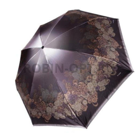 Зонт полный автомат женский 4 сл., Три слона L4822-A, прямая ручка , 20.8"(53см)Х8к, эпонж, (диаметр),  г, , светящиеся узоры фото детальное