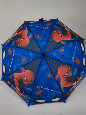 Зонт полуавтомат детский трость, PICCO 077, ручка крюк, 19"(48см)Х8к, полиэстер, (диаметр),  г, , тачки макквин фото детальное