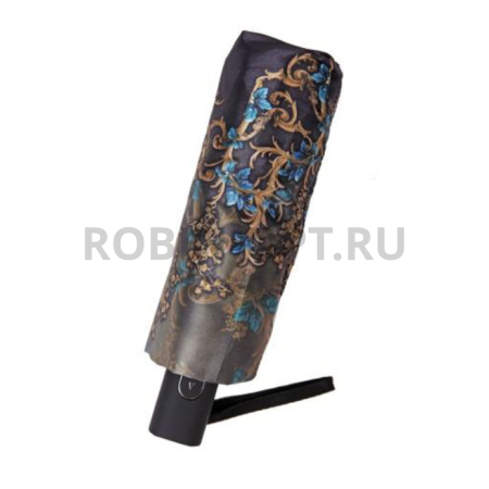 Зонт полный автомат женский 4 сл., Три слона L4822-A, прямая ручка , 20.8"(53см)Х8к, эпонж, (диаметр),  г, , светящиеся узоры фото детальное