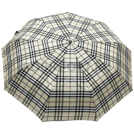 Зонт полуавтомат женский 3 сл., ROBIN 3363, прямая ручка , 23"(58.5см)Х9к, эпонж 210т, 100 см(диаметр), 453 г, 3 рассцветка, клетк фото детальное