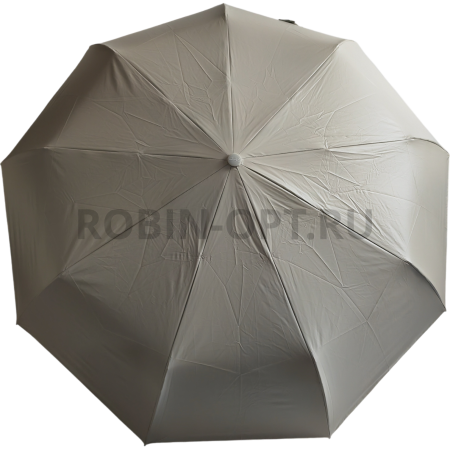 Зонт автомат женский 3 сл., UNIQUE 3008, прямая ручка , 23"(58.5см)Х9к, кожа и эпонж, (диаметр),  г, , цветы фото детальное