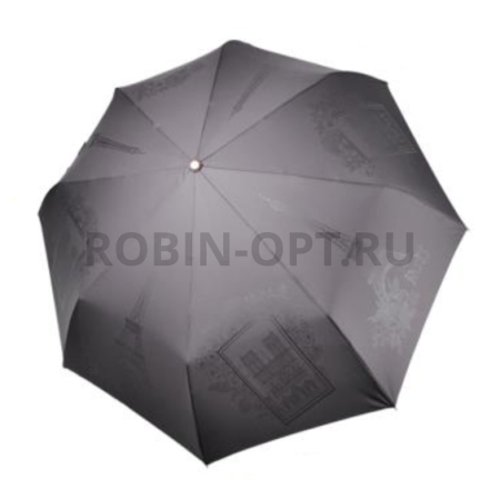 Зонт автомат женский 3 сл., Три слона L3898-A, прямая ручка , 23"(58.5см)Х8к, полиэстер, (диаметр),  г, , светящиеся города фото детальное