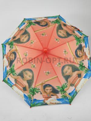 Зонт полуавтомат детский трость, PICCO 076, ручка крюк, 19"(48см)Х8к, полиэстер, (диаметр),  г, , моана фото анонса