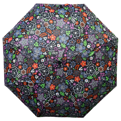 Зонт механический женский 3 сл., FIABA 301A,  прямая маленькая ручка , 20.8"(53см)Х8к, полиэстер, 96 см(диаметр),  г, 6 расцветка, фото анонса