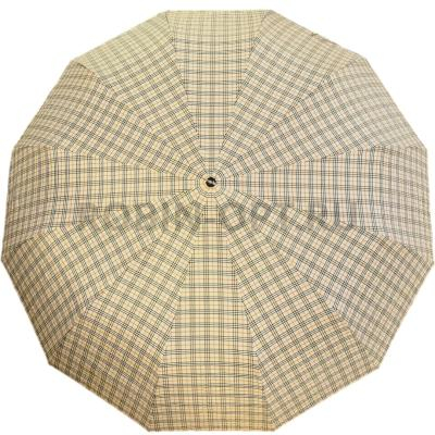 Зонт автомат женский 3 сл., ROBIN 3502, прямая ручка , 25"(63.5см)Х12к, эпонж, 116 см(диаметр), 566 г, 3 рассцветка, клетка фото анонса