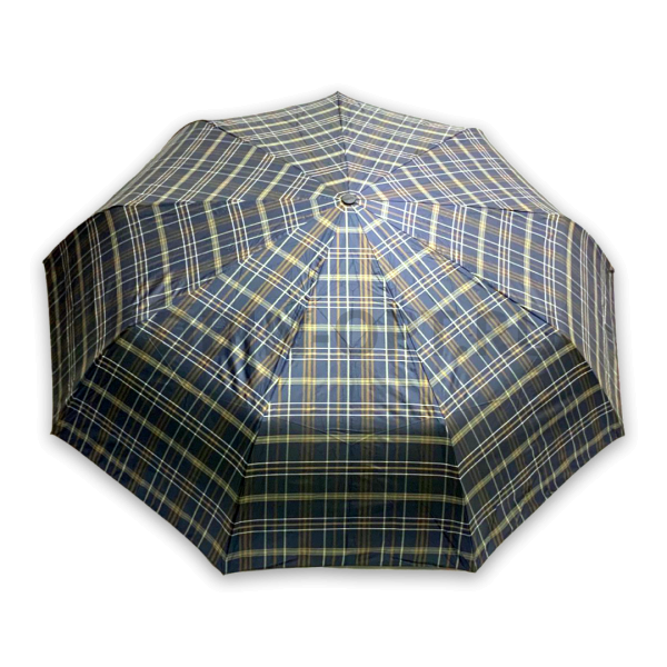 Зонт автомат мужской 3 сл., ROBIN 804, прямая длинная ручка , 27"(68см)Х9к, полиэстер, 118 см(диаметр), 578 г, 6 рассцветка, клетк фото детальное