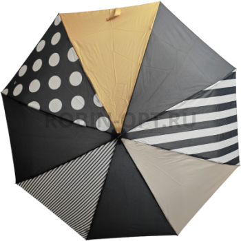 Зонт автомат женский 4 сл., ROBIN 4114, прямая ручка , 21.6"(55см)Х8к, эпонж 210т, 94 см(диаметр),  г, 6 рассцветка, абстракция фото анонса