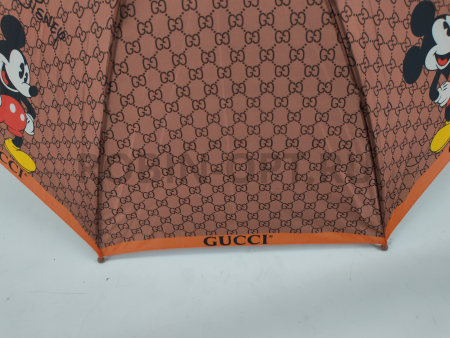 Зонт детский трость PICCO 087, полуавтомат, ручка крюк, пластик, 53 см, полиэстер, 8 спиц, Фибергласс, микки маус фото детальное