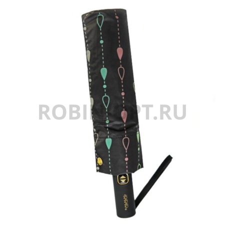 Зонт автомат женский 3 сл., Три слона L3121-D, прямая длинная ручка , 23"(58.5см)Х12к, полиэстер, (диаметр),  г, , фото детальное