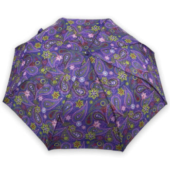 Зонт полуавтомат женский 3 сл., Unipro 2303, прямая ручка , 23"(58.5см)Х8к, нейлон, (диаметр),  г, , цветы фото анонса