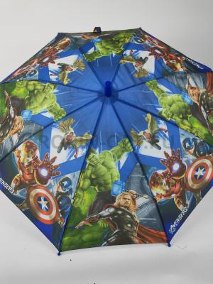 Фото модели зонт полуавтомат детский трость, picco 074, ручка крюк, 19"(48см)х8к, полиэстер, (диаметр),  г, , мстители Зонт полуавтомат детский трость, PICCO 074, ручка крюк, 19"(48см)Х8к, полиэстер, (диаметр),  г, , мстители фото анонса