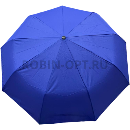 Зонт автомат женский 3 сл., ROBIN 3313, прямая ручка , 23"(58.5см)Х9к, эпонж, 100 см(диаметр), 455 г, , однотонный фото детальное