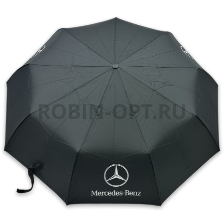 Зонт автомат универсальный 3 сл., ROBIN 777, прямая ручка средняя, 23"(58.5см)Х9к, эпонж 210т, (диаметр),  г, , бренды фото детальное