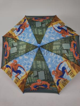 Зонт полуавтомат детский трость, PICCO 085, ручка крюк, 19"(48см)Х8к, полиэстер, (диаметр),  г, , спайдер мэн фото анонса