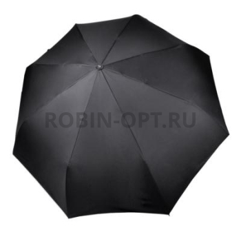 Зонт полный автомат мужской 3 сл., Три слона M7805, прямая ручка , 27.5"(70см)Х8к, полиэстер, (диаметр),  г, , черный фото анонса