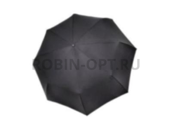 Зонт автомат мужской 3 сл., Три слона M6800, прямая ручка , 25"(64см)Х8к, полиэстер, (диаметр),  г, , черный фото анонса