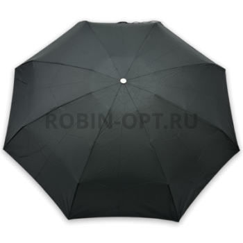Зонт механический универсальный 5 сл., DINIYA 2758, прямая ручка , 20.8"(53см)Х6к, эпонж, (диаметр),  г, , черный фото анонса