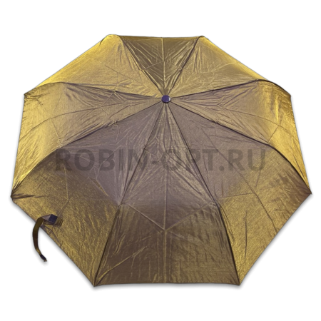Зонт полуавтомат женский 3 сл., YuzonT 1032, прямая ручка , 23"(58.5см)Х8к, хамелеон, (диаметр),  г, , хамелеон фото детальное