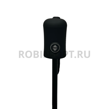 Зонт автомат мужской 3 сл., ROBIN 410,  прямая маленькая ручка , 23"(58.5см)Х9к, эпонж 210т, 96 см(диаметр), 434 г, 1 рассцветка, фото детальное