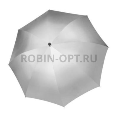 Зонт полный автомат женский 3 сл., Три слона L3855-D, прямая ручка , 23"(58.5см)Х8к, эпонж, (диаметр),  г, , серый и огурцы фото анонса