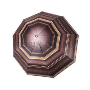 Зонт автомат женский 3 сл., Три слона L3994-A, прямая ручка , 23"(58.5см)Х9к, полиэстер, (диаметр),  г, , полоска фото анонса