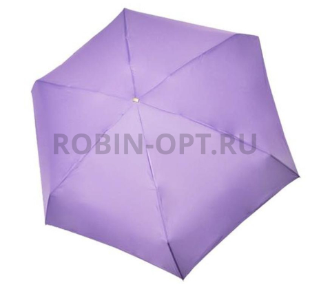 Зонт механический женский 5 сл., Три слона L5605, прямая ручка , 20"(52см)Х6к, эпонж, (диаметр),  г, , однотонный фото детальное