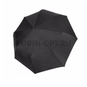 Зонт полный автомат мужской 3 сл., Три слона M5500, ручка крюк, 21.6"(55см)Х8к, полиэстер, (диаметр),  г, , черный фото анонса