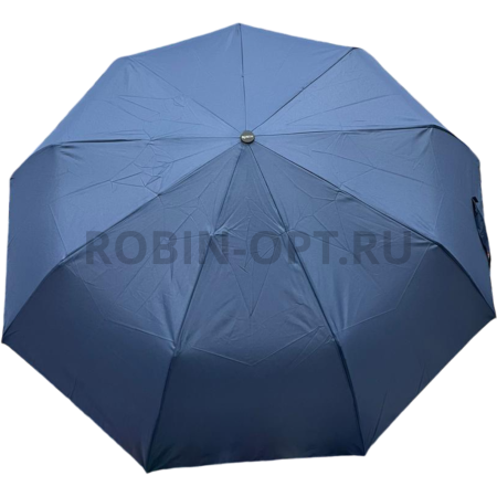 Зонт автомат женский 3 сл., ROBIN 3313, прямая ручка , 23"(58.5см)Х9к, эпонж, 100 см(диаметр), 455 г, , однотонный фото детальное