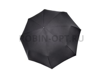 Зонт полный автомат мужской 3 сл., Три слона M6802, ручка крюк, 25.5"(65см)Х8к, полиэстер, (диаметр),  г, , черный фото анонса