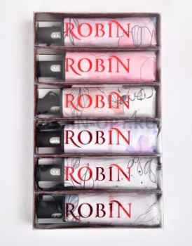 Зонт автомат женский 4 сл., ROBIN 4127, прямая ручка , 21.6"(55см)Х8к, эпонж 210т, 94 см(диаметр), 343 г, 6 расцветка, абстракция фото анонса