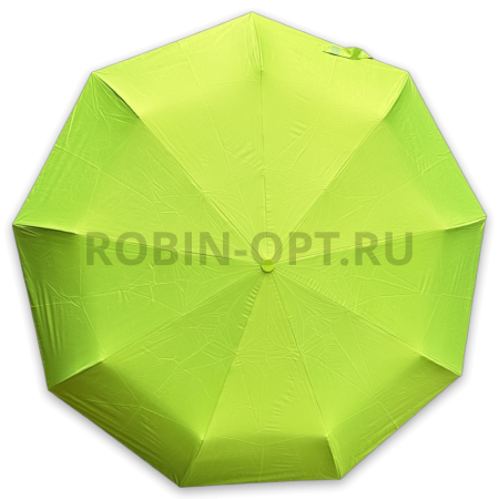 Зонт автомат женский 3 сл., DINIYA 173, прямая ручка , 23"(58.5см)Х9к, полиэстер, (диаметр),  г, , Однотонный двухсторонний фото детальное