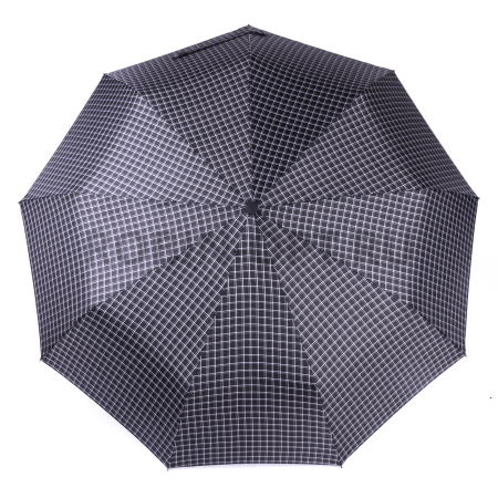 Зонт автомат мужской 3 сл., ROBIN 811, прямая длинная ручка , 23"(58.5см)Х9к, эпонж, 97 см(диаметр), 442 г, 6 рассцветка, клетка фото детальное