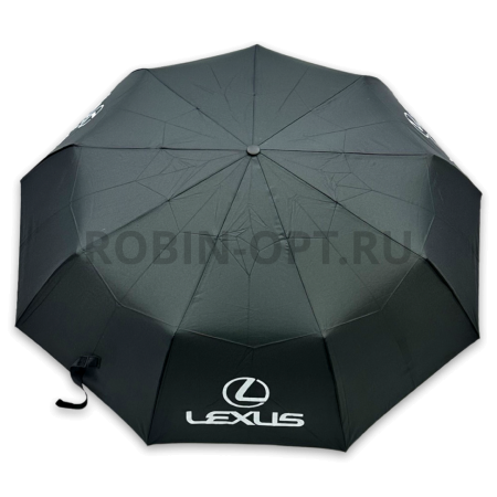 Зонт автомат универсальный 3 сл., ROBIN 777, прямая ручка средняя, 23"(58.5см)Х9к, эпонж 210т, (диаметр),  г, , бренды фото детальное