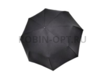 Зонт автомат мужской 3 сл., Три слона M6800, прямая ручка , 25"(64см)Х8к, полиэстер, (диаметр),  г, , черный фото анонса