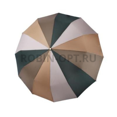 Зонт автомат женский 3 сл., Три слона L3120, прямая длинная ручка , 23"(58.5см)Х12к, полиэстер, (диаметр),  г, , радуга фото анонса