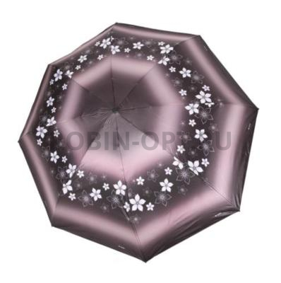 Зонт автомат женский 4 сл., Три слона L4801-B, прямая ручка , 20.8"(53см)Х8к, полиэстер, 98(диаметр), 329 г, 5 рассцветка, цветы фото анонса