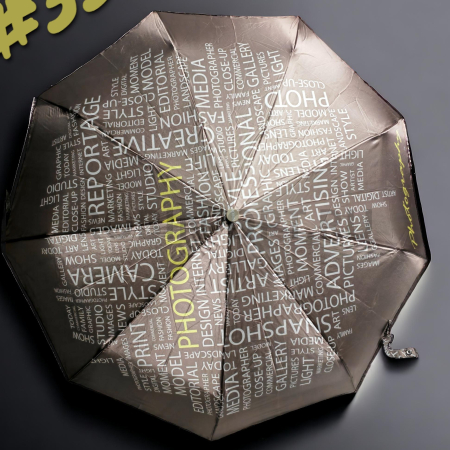 Зонт автомат женский 3 сл., ROBIN 3314, прямая ручка , 23"(58.5см)Х9к, сатин, 100 см(диаметр), 433 г, 6 рассцветка, Облака слов фото детальное