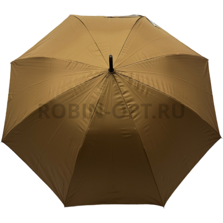 Зонт полуавтомат универсальный трость, FIABA 1002, ручка крюк, 23"(58.5см)Х8к, пленка, (диаметр),  г, , двухсторонний фото детальное